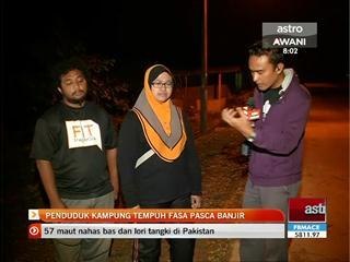 Penduduk kampung tempuh fasa pasca banjir