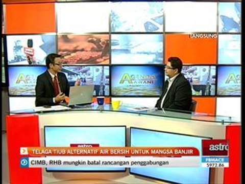 Telaga Tiub alternatif air bersih untuk mangsa banjir