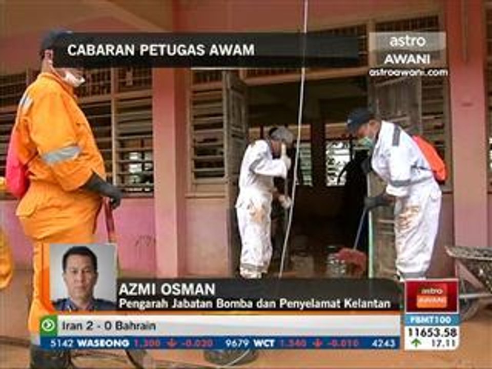 Banjir: Cabaran petugas awam