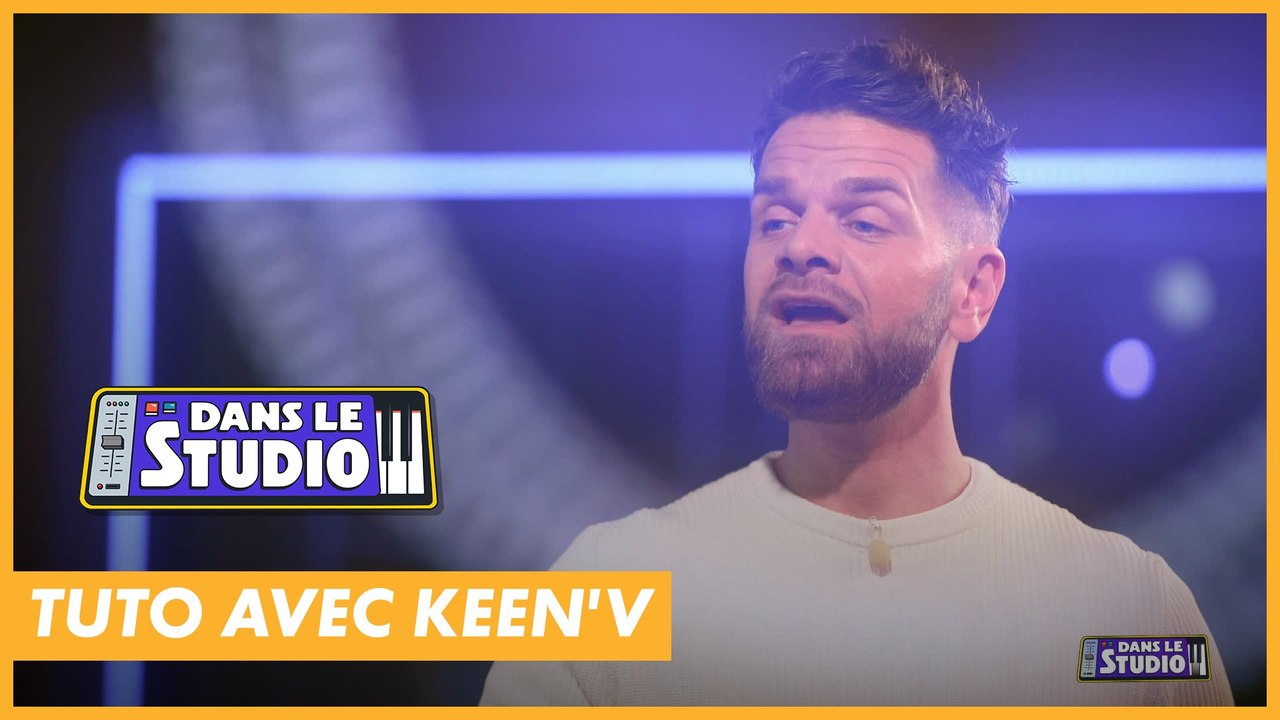 Apprendre à superposer sa voix avec Keen’V (Tuto Dans Le Studio) – CANAL+ kids