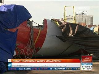 Kotak hitam kedua QZ8501 dikeluarkan