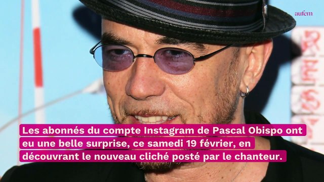 Pascal Obispo : il s'affiche aux côtés de son fils Sean, la ressemblance est frappante