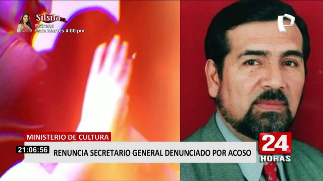 Ministro de Cultura acepta renuncia del secretario general denunciado por presunto acoso sexual