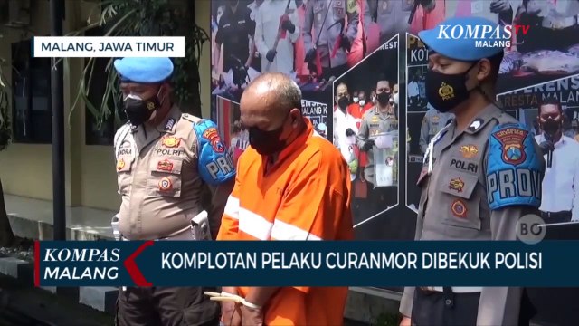 Komplotan Pelaku Curanmor Spesialis Rumah Kos di Malang Dibekuk Polisi