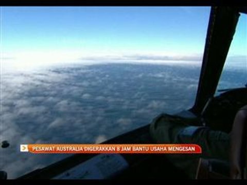 Pesawat Australia digerakkan 8 jam bantu usaha mengesan