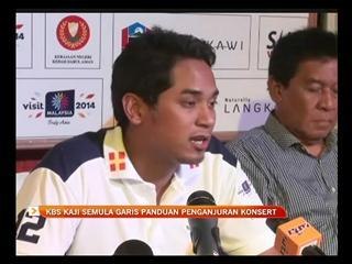 KBS kaji semula garis panduan penganjuran konsert