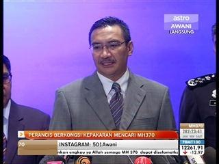 Perancis berkongsi kepakaran mencari MH370