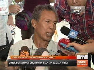 Pak Selamat sabar menanti perkembangan lanjut