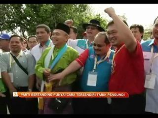 Parti bertanding punyai cara tersendiri tarik pengundi