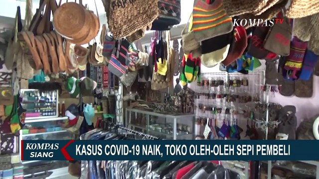 Dampak Naiknya Kasus Covid-19, Toko Oleh-Oleh Sepi Pembeli