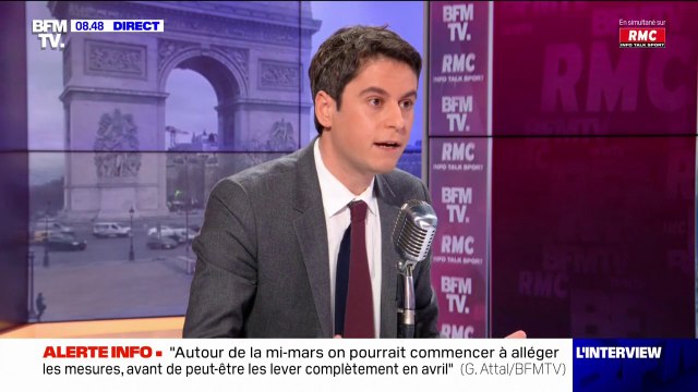 Gabriel Attal sur une éventuelle candidature d'Emmanuel Macron à la présidentielle: Tout viendra au moment venu