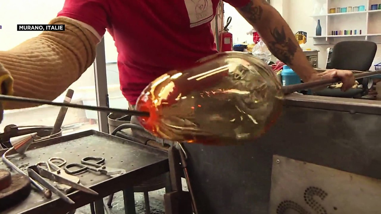 A Murano, les souffleurs de verre s'inquiètent de la hausse du gaz