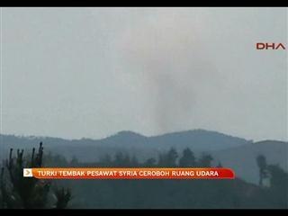 Turki tembak pesawat Syria ceroboh ruang udara
