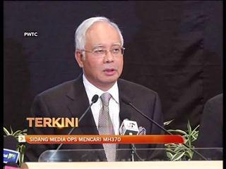 Sidang Media Khas Mencari MH370 (9.55pm, 24/03/2014)