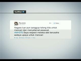 Trending di media sosial 'Mencari MH370'