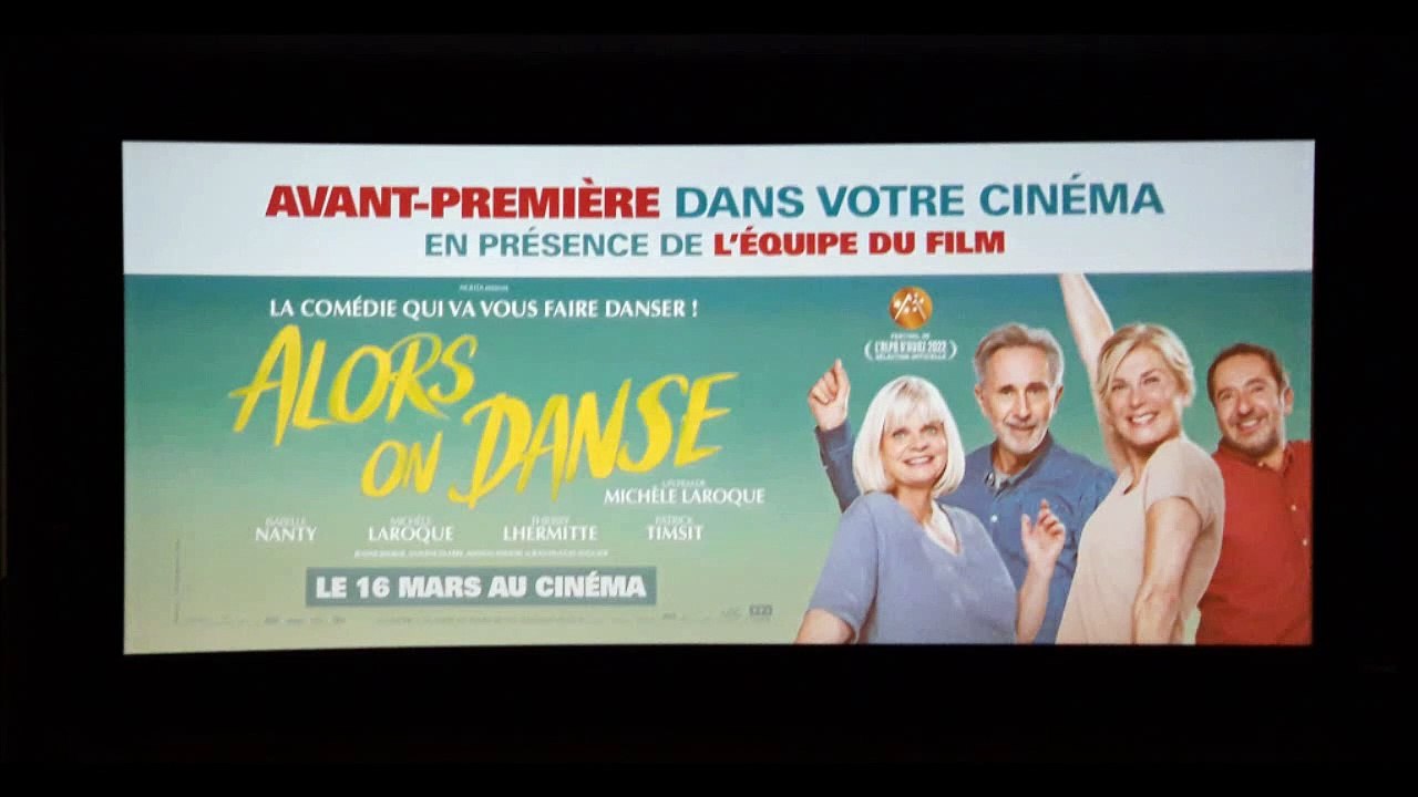 Avant-première du film "ALORS ON DANSE" à UGC va, le 17 février 2022