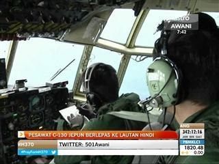 Pesawat C-130 Jepun berlepas ke Lautan Hindi