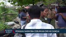 Polisi Gerebek Kampung Narkoba di Katamso Medan