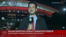 Galatasaray taraftarı, canlı yayındaki muhabiri öptü!