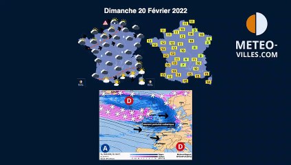 prévisions météo du vendredi 18 février 2022