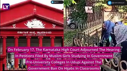 Hijab Row: Protests In Several Towns Of Karnataka As HC Hearing Continues