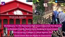 Hijab Row: Protests In Several Towns Of Karnataka As HC Hearing Continues
