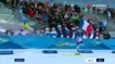 L'arrivée triomphale de Braisaz-Bouchet un drapeau français à la main | JO Pékin 2022