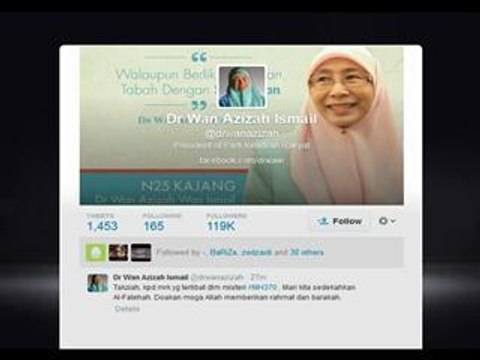 Suasana sayu di laman sosial