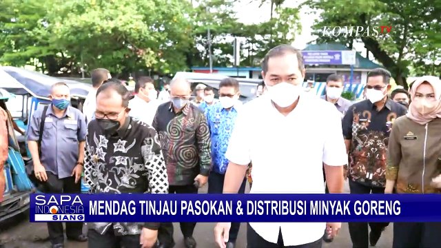 Mendag, Muhammad Lutfi Tinjau Pasokan dan Distribusi Minyak Goreng di Makassar