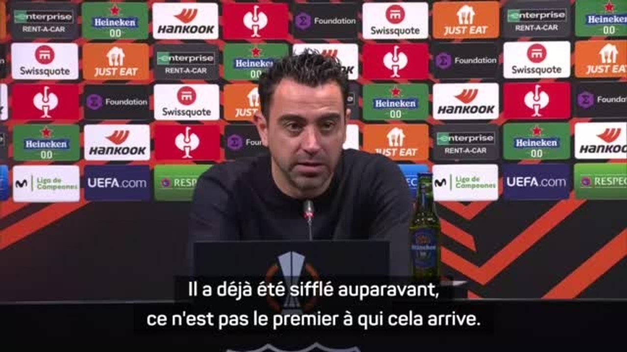 16es - Xavi : "Dembélé a transformé les sifflets en applaudissements"