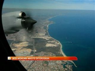 Operasi mencari MH370 diteruskan