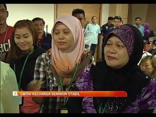 Emosi keluarga penumpang MH370 semakin stabil