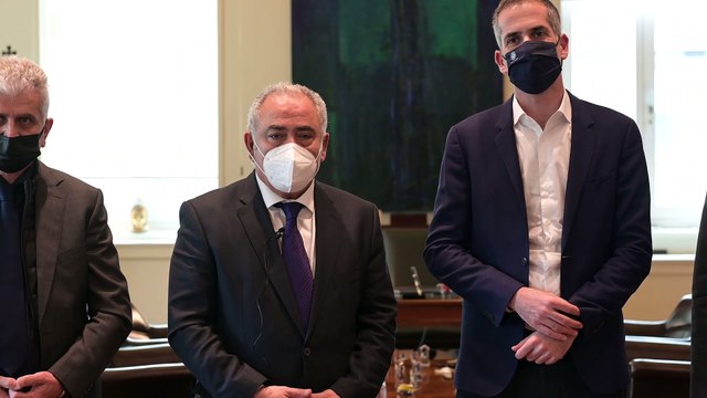 Συνάντηση του Γιάννη Χατζηθεοδοσίου με τον Δήμαρχο Αθηναίων Κώστα Μπακογιάννη