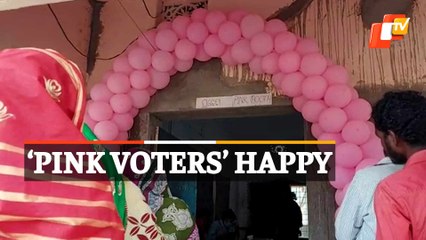 Odisha Panchayat Elections: Women Voters Queue Up At Pink Booths, Happy To Vote