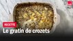 Le gratin de crozets - Les recettes de François-Régis Gaudry