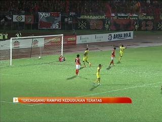 Terengganu rampas kedudukan teratas
