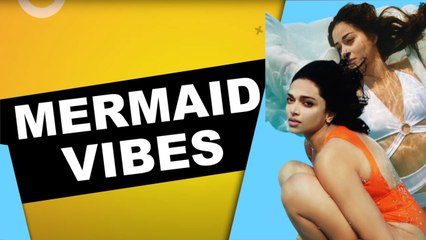 Deepika Padukone, Ananya Panday share mermaid vibes