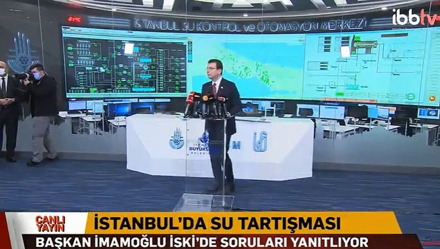 İmamoğlu'ndan muhabire: Allah’ın suyu dediğiniz su için biz devlete 3 milyar TL elektrik faturası ödüyoruz