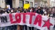 Livorno, manifestazione degli studenti: 