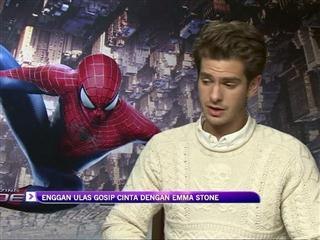 Enggan ulas gosip cinta dengan Emma Stone