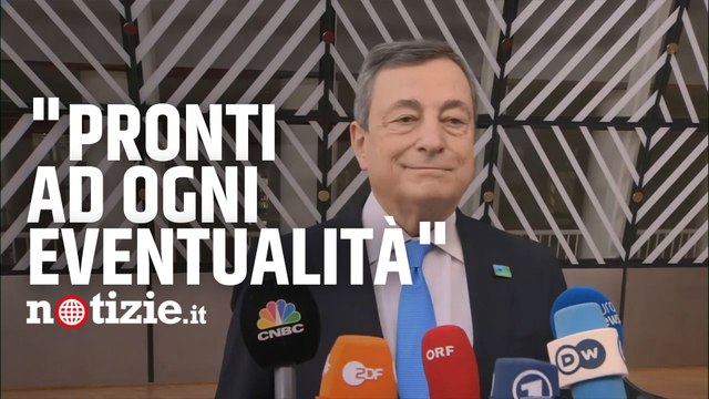 Crisi Russia Ucraina, Draghi sul dialogo con Putin: Pronti ad ogni eventualità