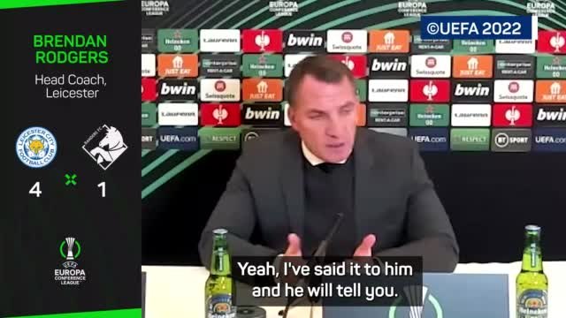 Rodgers hails 'outstanding' Dewsbury-Hall