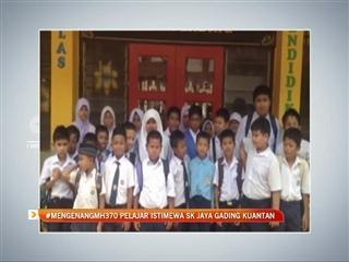 #MengenangMH370 Pelajar istimewa Sk Jaya Gading Kuantan