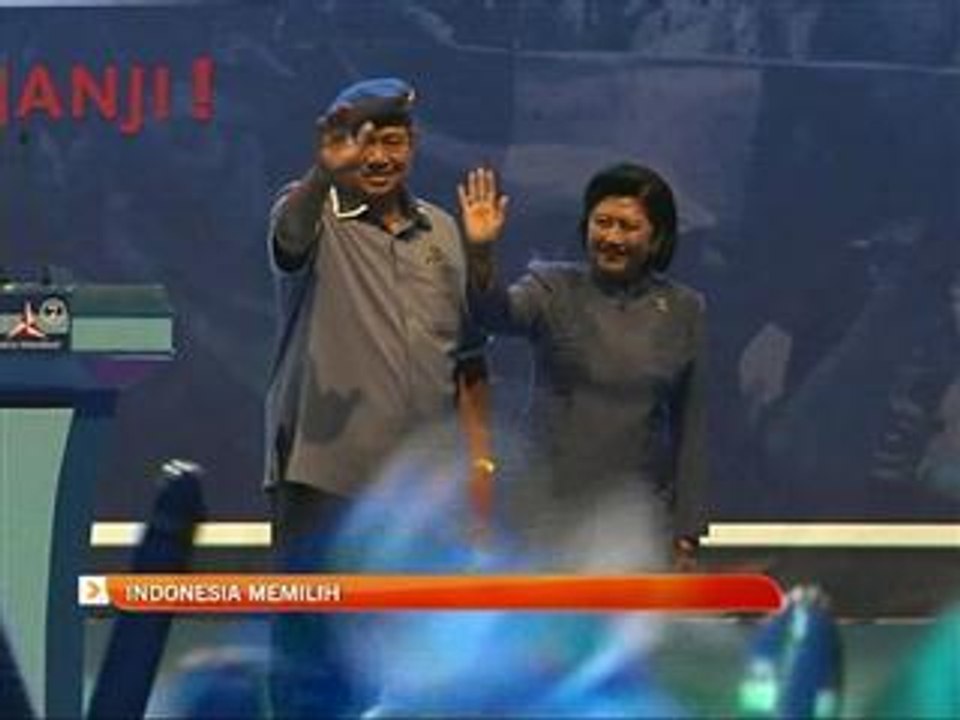 Menjelang pemilihan umum parlimen Indonesia