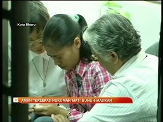 Amah terlepas hukuman mati bunuh majikan