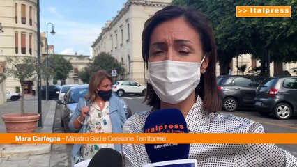 Carfagna sottoscrive Accordo di Programma Quadro “Grecanica”