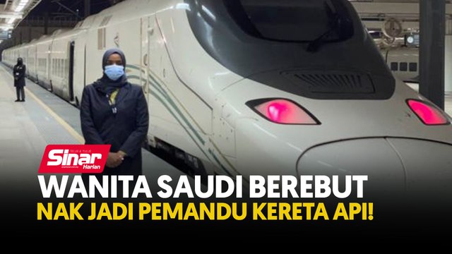 Wanita Saudi berebut nak jadi pemandu kereta api!