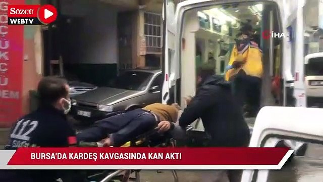 Kardeş kavgasında kan aktı