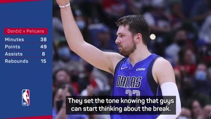 Kidd out of adjectives and nouns to describe Doncic magic