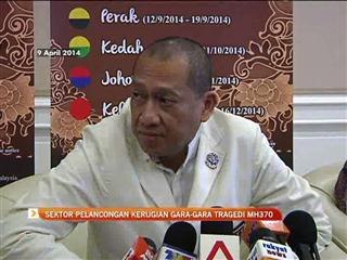 Sektor pelancongan kerugian gara-gara tragedi MH370